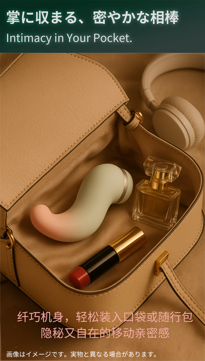 そっと吸い、震える悦び【トモシオ・サク】AIインタラクティブ大人のおもちゃ、新しい快感の世界へ。