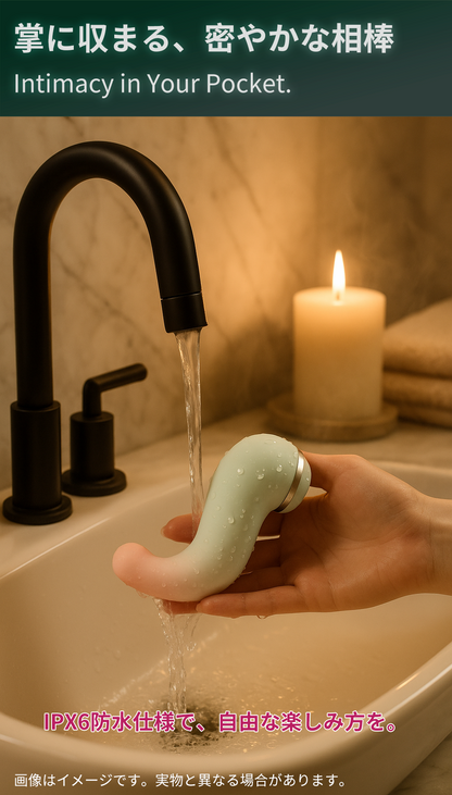 そっと吸い、震える悦び【トモシオ・サク】AIインタラクティブ大人のおもちゃ、新しい快感の世界へ。